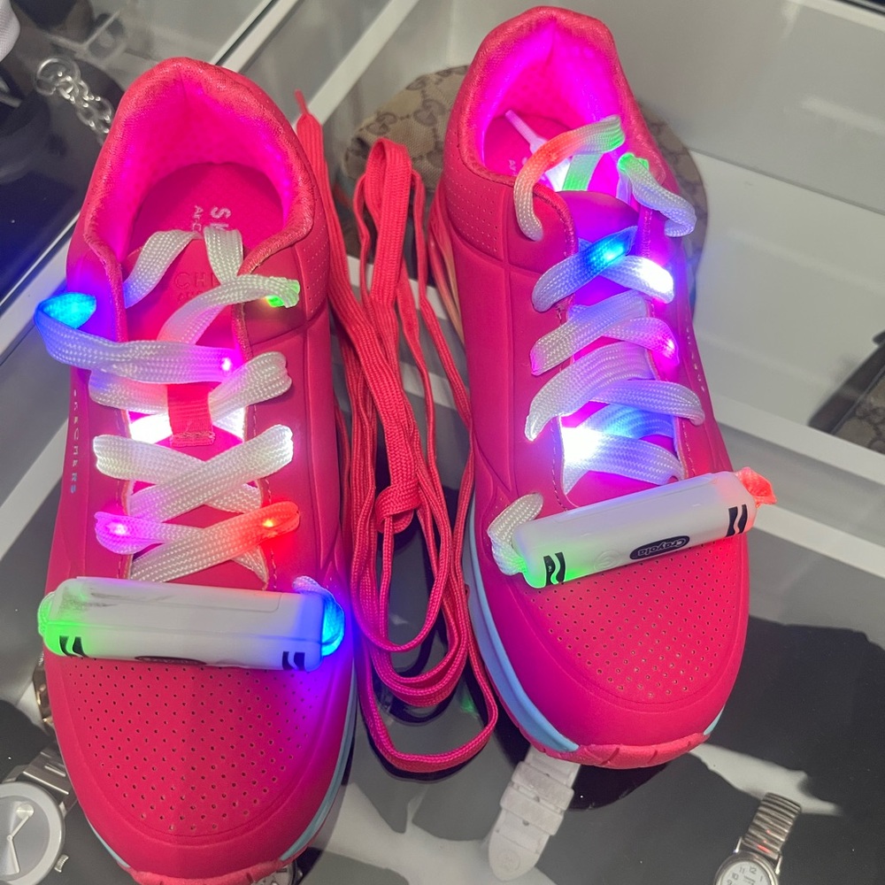 Skechers Pink Kids Sneakers